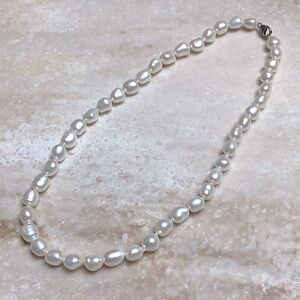 😍Honora White Pearl Necklace 17.5”😍NWOT